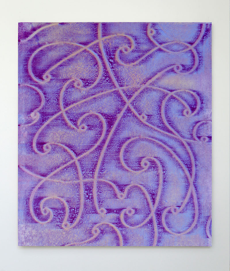Jonathan Kelly - Chamber Links - Acrylic on canvas - 82x70cm